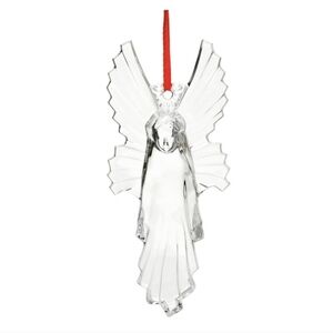Waterford Crystal Holiday 5" Hand Finished Angel of Light Hanging Ornament